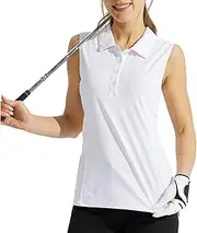 [iiniim] Women’s Lightweight Sleeveless Golf & Tennis Tank - Breathable, Quick-Dry Material with Stylish Prints, Multiple Color Choices