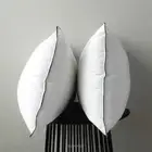 Goose Feather down Pillows -Set of 2 Soft Bed Pillows for Sleeping 100% Organic