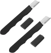 COOPHYA 2 Pcs Pruner Sharpener Garden Tool Blade Sharpener for Efficient Pruning Shears Hedge Shears Scissors Easy to Use Portable Convenient for Gardeners