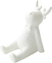 Phone Stand - Deer Shape Phone Holder Desktop | Ceramic Animal-Inspired Smartphone Stand, Decorative Stable Electronics Cradle for Dormitory Desk, Home, Library Shelf, Classroom Table, Nightsta