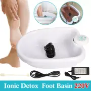 Personal Ionic Detox Foot Basin Bath Spa Cleanse Machine Array Health Care Set