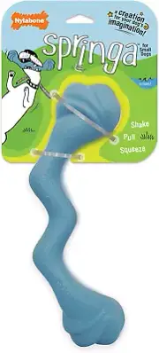 Springa Interactive Dog Toy for Small Dogs - Lightweight Flexible Floatable Dog