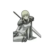 Claymore Flora Miria Anime Car Window Laptop Decal Peeker Window Sticker 5-6 in