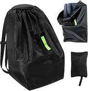 yztju Heavy Duty Car Seat Travel Bag - Waterproof Stroller Seat Bag | Fit Travel Backpack, with Handle and Shoulder Strap, Seat for Toddler, Durable Carrier for Kids, Single Attribute, Se référer au