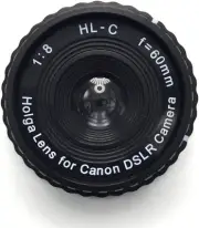 Holga 60mm f/8 Lens for Canon DSLR (Black)