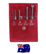4PC Small Ball Bore Gauges Set Gauge 3-13mm 1/8”-1/2 Micrometer Measurement Kit