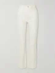 [FRAME] FRAME - Le High 'n' Tight High-rise Straight-leg Jeans - White - 30 30 White