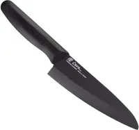 在飛比找樂天市場購物網優惠-日本製 FOREVER 鋒愛華 櫻系列滑性陶瓷刀-黑色 16