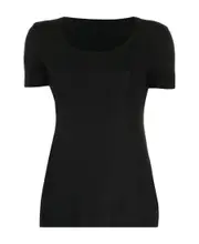 Wolford Scoop Neck Top L Black