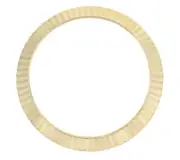 FLUTED BEZEL FOR 41 ROLEX DATEJUST 126300 126334 126334BL SO218239 18K REAL GOLD