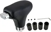 Mobestech Heavy Weighted Shifter Knob Car Shift Knobs Cover Auto Parts Universal Gear Knob Pu Leather Gear Stick Knob Automatic Transmission Car Auto Accessory