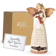 - Sympathy - 9" Angel Figurine Religion Faith Religious Grief Bereavement
