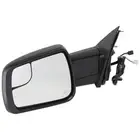 Mirror For 2019-2022 Ram 1500 Driver Side Power Heated Blind Spot Textured Black