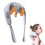 6D Adjustable Electric Neck and Shoulder Massager - USB Rechargeable
