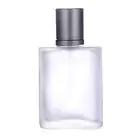 30/50ml Refillable Perfume-Atomizer Empty Flat Glass Spray-Bottle Containers