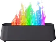 Colorful Fireplace Flame Diffuser Humidifier with Remote Control 7 Colors