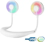 Fan Hanging Neck Small Fan Mini Small Portable Portable Sports USB Rechargeable