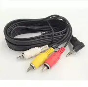 12ft. 3.5MM Video Audio (4Poles) to 3 -RCA AV Camcorder TV Audio/Video Cable