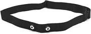 2X Chest Belt Strap Adjust Band for Garmin Wahoo Polar Sport Heart Rate Monitor (Black)