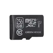 Green House microSDXC Card 256GB UHS-1 Class10 microSD Waterproof Design Game Sw