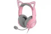 Razer Kraken Kitty V2 Chroma RGB Wired Gaming Headset Quartz (Pink)