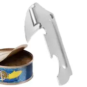 Tin Opener Stainless Steel Hand Held Can Opener, Safe Cut Can Opener Portable