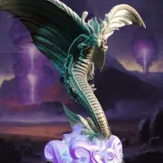 Fyrindel Mana Wyrm Dragon Wyvern Miniature | D&D DnD |