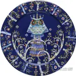 【易油網】IITTALA TAIKA PLATE FLACH 貓頭鷹魔幻森林餐盤 27CM 藍色 #1011635