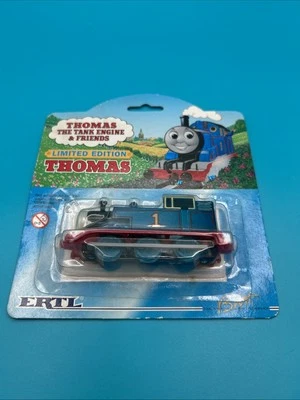 1996 Thomas the Tank Engine & Friends ERTL Limited Blue Metallic Train Sealed