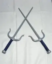 Okinawa Karate Ryukyu Kobudo Iron Sai Black Martial Arts ninja