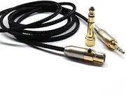 NewFantasia Replacement Audio Upgrade Cable for AKG Q701 / K240 / K240S / K240MK II / K702 / K271s / K141 / K171 / K181 / K271 MKII/Pioneer HDJ-2000 Headphones 1.2meters/4feet