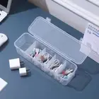 Transparent Data Cable Storage Box Dustproof Cable Container Charging line