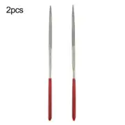 Triangular Diamond Files Diamond Nonslip Silver + Red High Quality Material