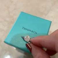 在飛比找PopChill優惠-[二手] Tiffany Setting 1克拉鑽戒