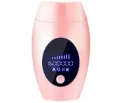 Pulse Laser Hair Removal Device Unisex Home Beauty Salon Permanent Painless Full Body Shaver-Pink