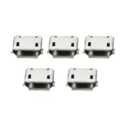 2X(50Pcs Micro USB Type B Female 5Pin Socket Jack Connector Port PCB Board8838