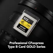 Lexar 512GB Professional CFexpress Type B Gold PRO Series Card