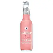 Vodka Cruiser Lush Guava, Refreshing Flavoured Pre-Mixed Vodka Drink, 4.6% ABV, 275mL (Case of 24 Bottles)