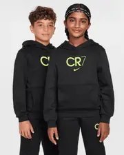 CR7 Club Fleece Older Kids' Football Hoodie