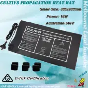 [2x] Small Cultiv8 Propagation Heat Mat Fo Seeding Clone Grow Tray Warm Up Hydro