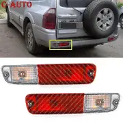 Rear Bumper Light Tail Light Reflector Signal Lamp For Mitsubishi Pajero Montero V73 V75 V77 2003 2004 2005 2006 2007 With Bulb Left and Right