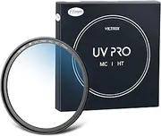 VILTROX 77mm MC UV Protection Filter 18 Multi-Layer Coatings UHD Camera Lens UV Filter, Ultra Hard Coating, Nano Coating, Hydrophobic, Scratch Resistant Ultra-Slim UV Filter for 77mm Camera Lens
