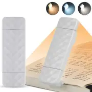 LED Book Light Dimmable Bookmark Lamp Reading Light USB Rechargeable Eye-Caring