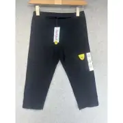 Cat & Jack Girls Capri Leggings Black Durable Knee Size XL (14/16) NWT