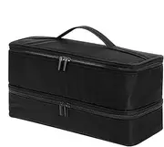 Blow Dryer Bag - Handheld Hair Dryer Curling Iron Bag - Hair Air Wrap Dryer Case, Travel Carrying Case, Dustproof Hair Tool Storage Organizer for Hair Dryer