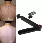 USB Foldable Electric Back Hair Shaver Razor Trimmer Back Hair Removal For