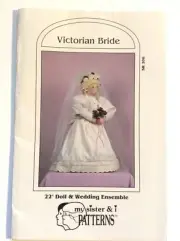 "Victorian Bride" 22" Doll & Wedding Ensemble