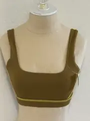 Offline By Aerie Goals Sweat Bra Size XS Mustard