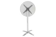 Bolero Flip Top Poseur Table St/St - 600mm dia