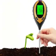 4 in 1 Soil Moisture PH Temperature Tester Digital Soil Meter For Garden Lawn